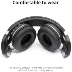 AstroSoar Bluedio T2+ Foldable Wireless Bluetooth Headset Support FM radio & SD card functions Music & phone calls