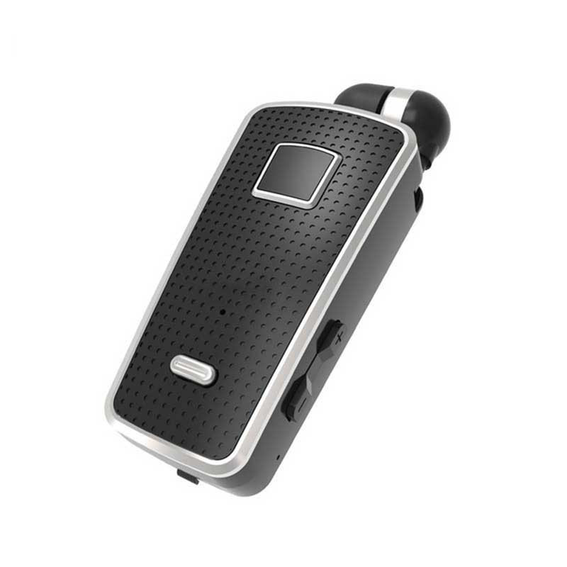 Auriculares empresariales F970 Pro | Auriculares retráctiles Bluetooth Auriculares con cancelación de ruido con clip de collar