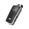 F970 Pro Business Headset | Bluetooth Retractable Earbuds Noise Cancellation Headphones with Collar clip