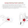 Original Memory Foam Ear Tips | AstroSoar Noise Isolating Earbud Earpad for Earphones