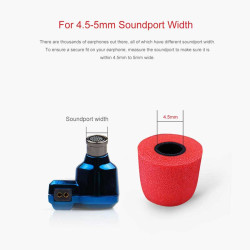 Original Memory Foam Ear Tips | AstroSoar Noise Isolating Earbud Earpad for Earphones