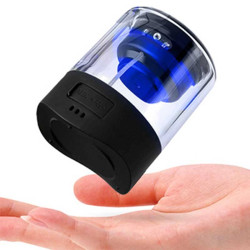 Altavoz MK22 TWS | Altavoz Bluetooth inalámbrico verdadero AstroSoar | Altavoz estéreo de graves de luz LED de colores