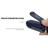 Auriculares empresariales F910 | Auricular retráctil Bluetooth Cuello Pinza | Mensajes de voz Vibración de llamadas
