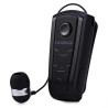 F910 Business Headset | Collar Clip Bluetooth Retractable Earbud | Voice Prompts Call Vibration