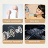 Fineblue HELLO'LU TWS Earbuds | True Wireless Earbuds Waterproof LED colorful light