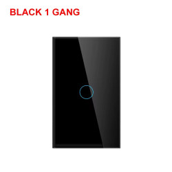 Smart Wifi Touch Switch No Neutral Wire Required Smart Home 1/2/3 Gang Light Switch 100-240V Works with Alexa Hey Google