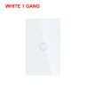 Smart Wifi Touch Switch No Neutral Wire Required Smart Home 1/2/3 Gang Light Switch 100-240V Works with Alexa Hey Google