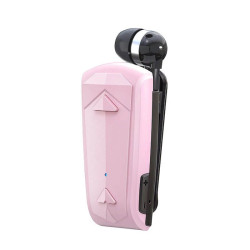 F520 Auriculares Empresariales | Collar con clip y cordón retráctil