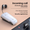 F520 Business Earphones | Collar Clip-on & Retractable Cord