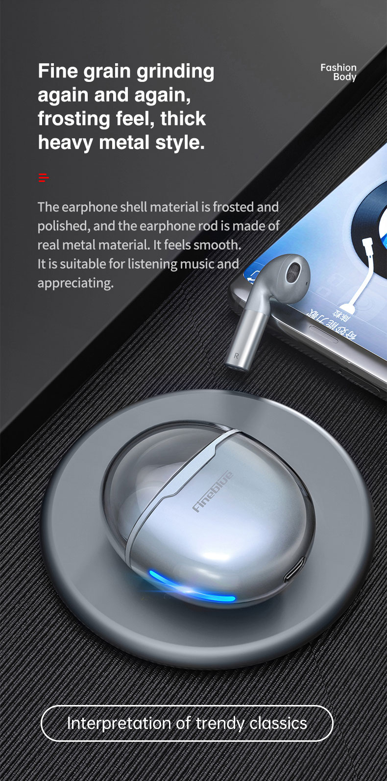 AstroSoar F22 Pro TWS | True Wireless Earbuds Waterproof LED colorful light