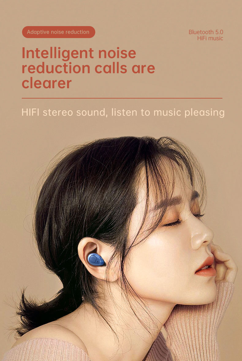 AstroSoar Qmini TWS | True Wireless Bluetooth 5.0 Earbuds | New Fashion Macron Color | astrosoar.com